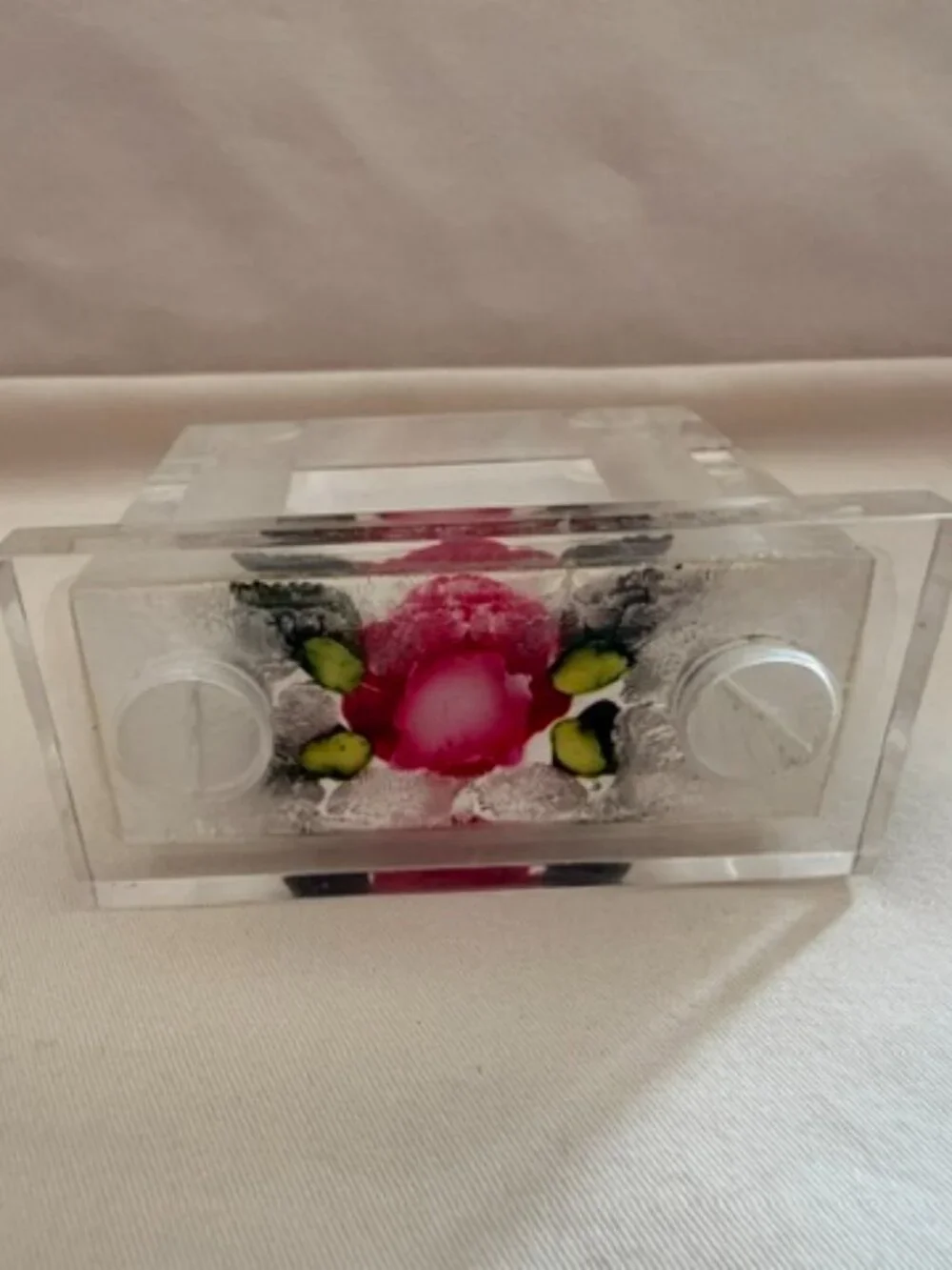 Vintage Lucite Salt and Pepper Shaker